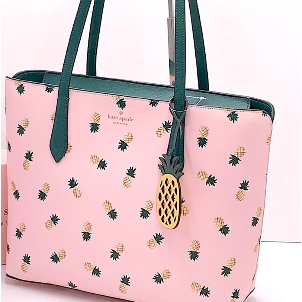 New  Kate Spade marlee pineapple tote - Picture 7 of 14